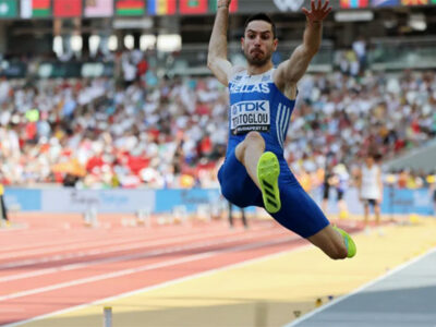 Συγχαρητήριο, του Περιφερειάρχη Δυτικής Μακεδονίας Γιώργου Αμανατίδη 5 Πρωταθλητής Ευρώπης ο Μίλτος Τεντόγλου με άλμα στα 8,65 μέτρα