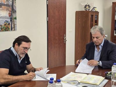 Υπογραφη Σύμβασης για αποκατάσταση γεφυρων 23 Υπογραφη Σύμβασης για αποκατάσταση γεφυρων