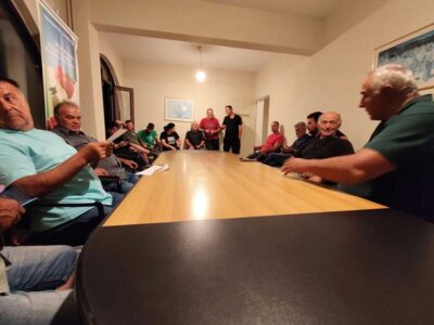 Σύσκεψη μηλοπαραγωγών στο Μεσόβουνο 15 Σύσκεψη μηλοπαραγωγών στο Μεσόβουνο